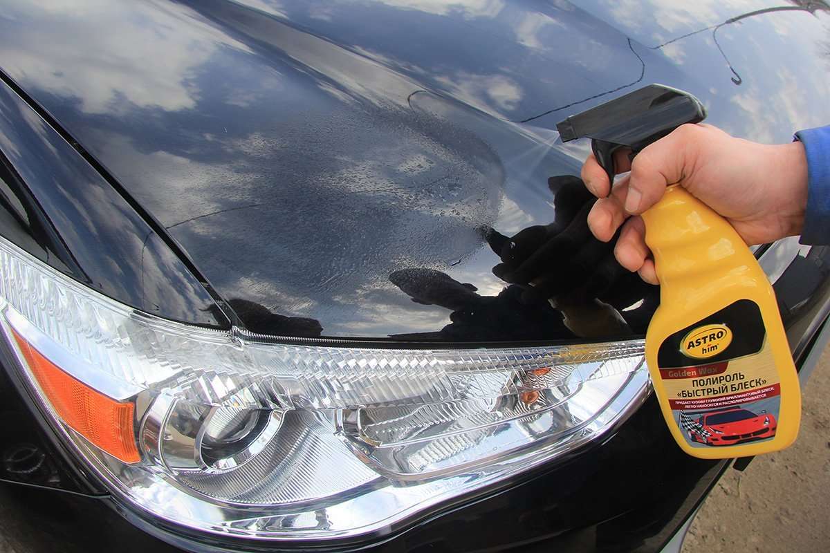 Как добиться блеска кузова автомобиля
