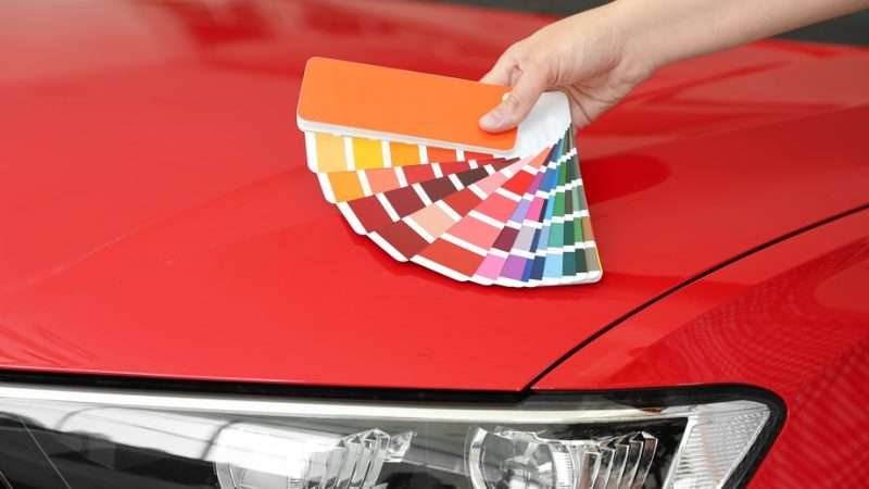 Подбор цвета краски для кузова автомобиля: нюансы и технологии