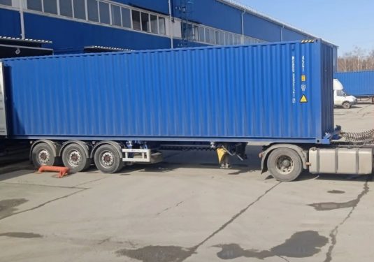 Обслуживание и подготовка полуприцепа-контейнеровоза к дальним рейсам